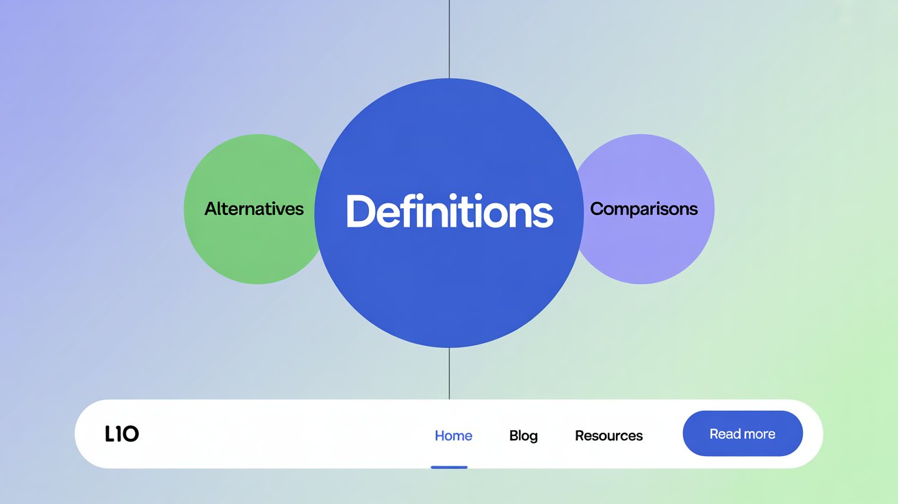 Definitions, Comparisons, and Alternatives Pages: The Template Triad That Captures Intent (and AEO Citations)