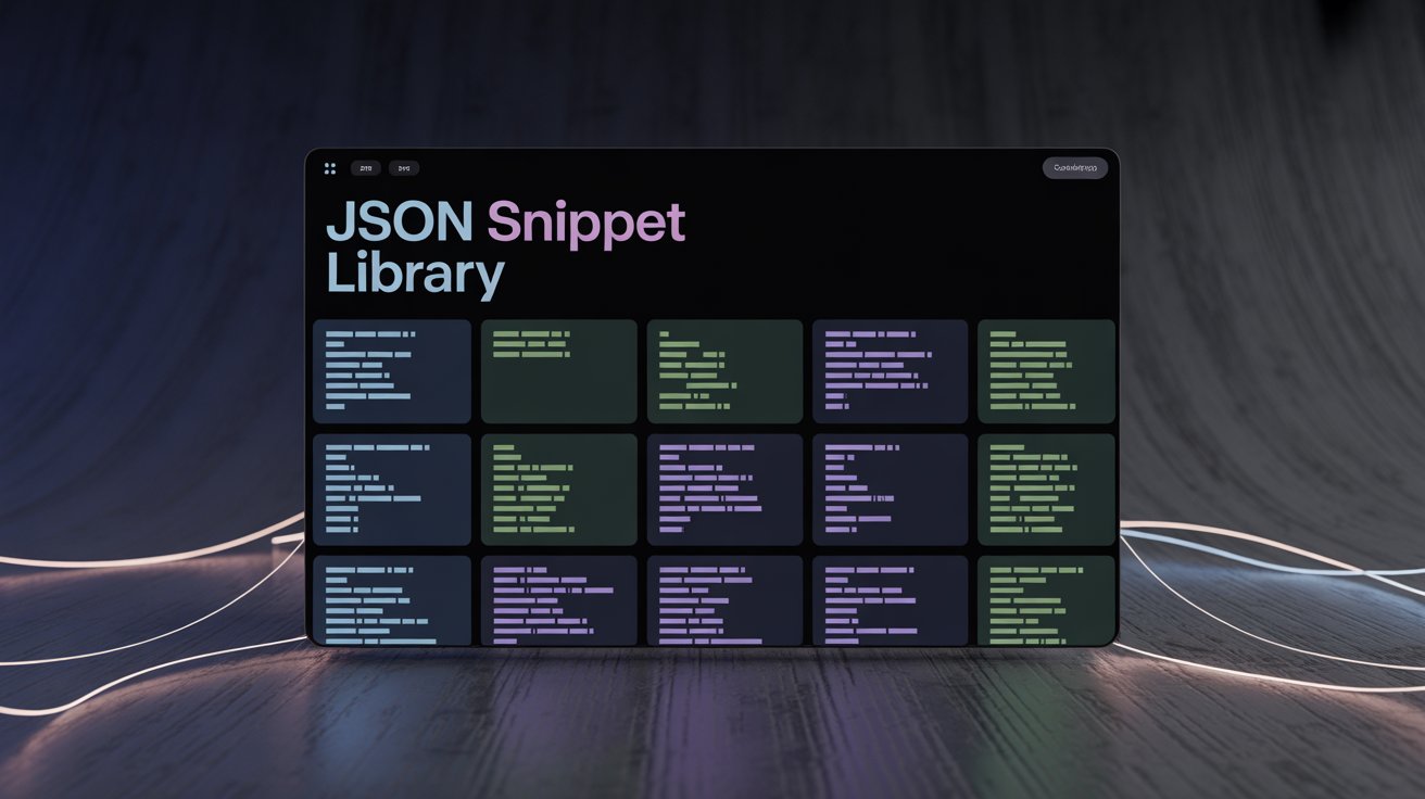JSON-LD Snippet Library (Copy/Paste): Validated Examples with Notes